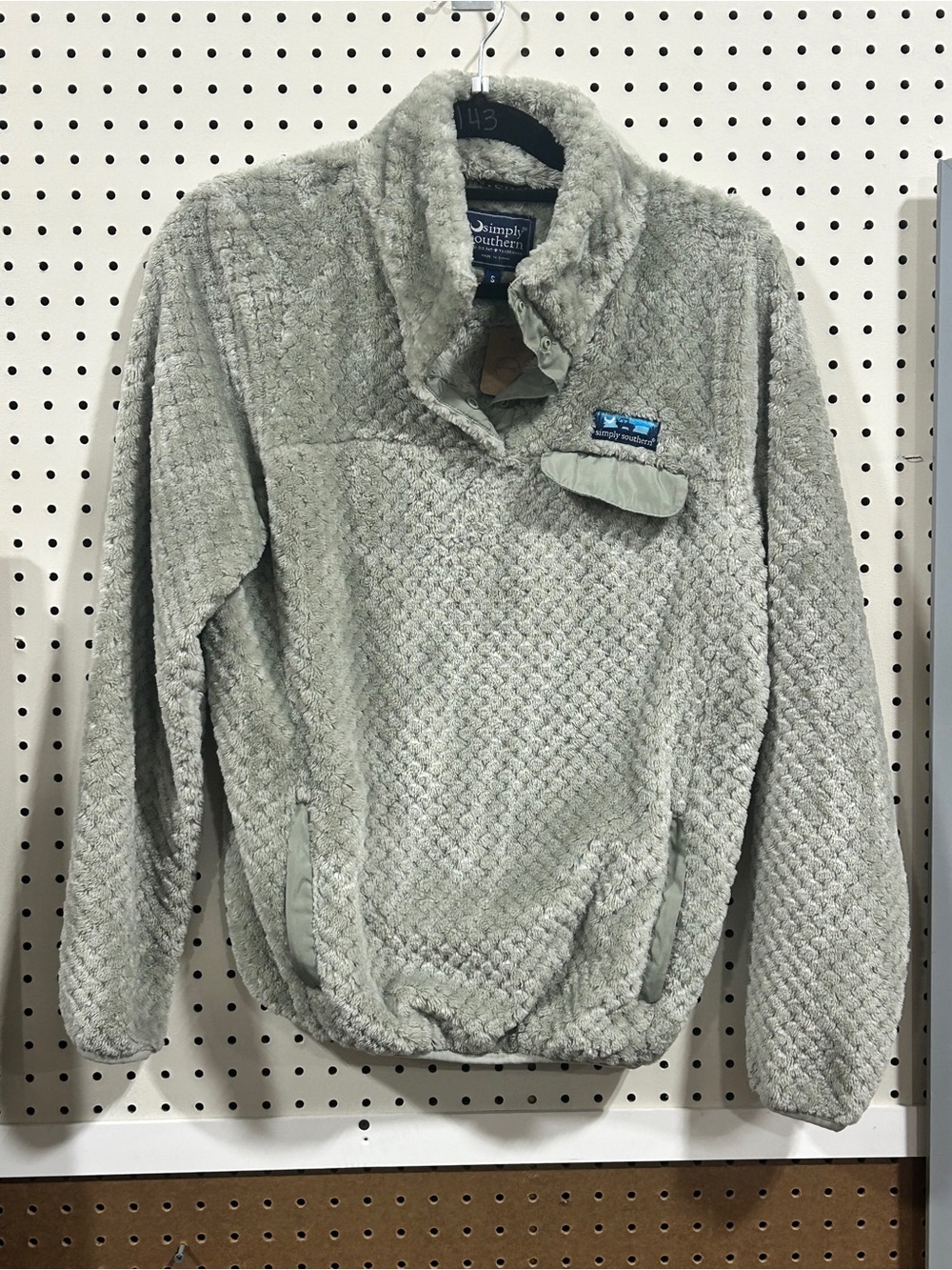 Simply Southern Plush Pullover Jacket - Size S